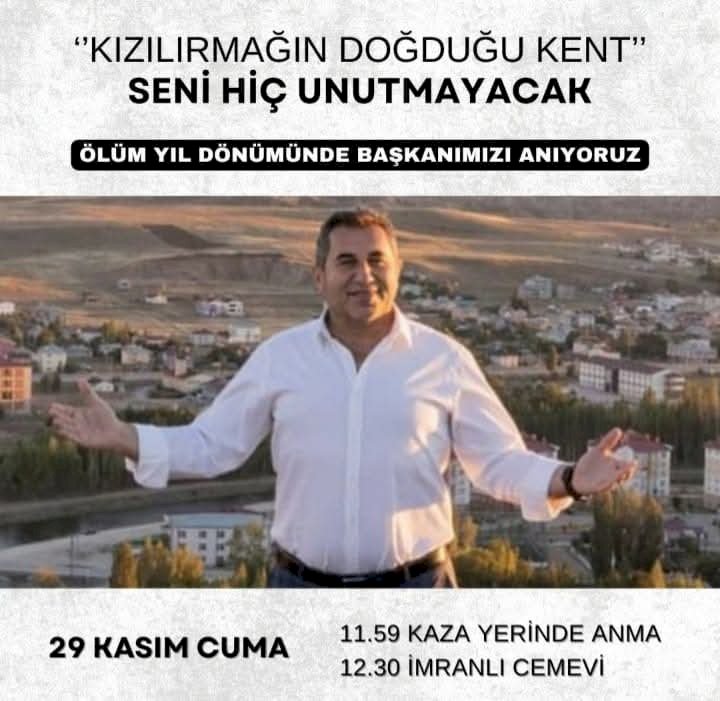 MURAT AÇIL’I  ANMA PROGRAMI