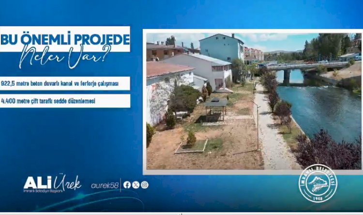 Sivas’ın İmranlı ilçesinde yapılacak olan ve "Kızılırmak Kanalı" projesi ihaleye çıkıyor.